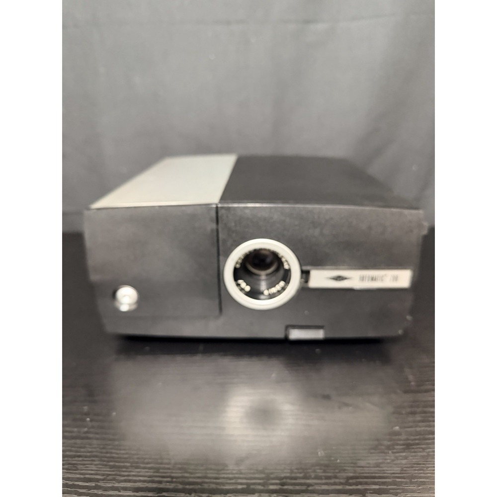 Sawyer's Rotomatic Model 700 Slide Projector w Power Cord TESTED WORKS SEE VID